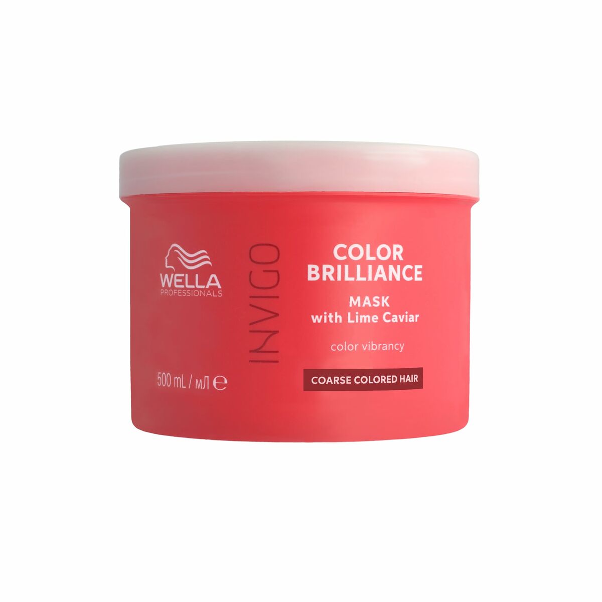 Revitalising Mask Wella Invigo Color Brilliance 500 ml Coloured Hair Thick hair