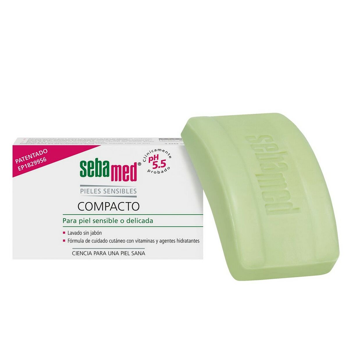 Gel Bar Sebamed Compacto 150 g Without Soap Sensitive skin