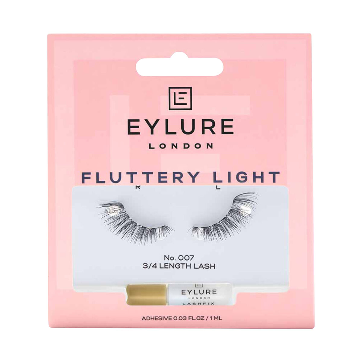 Set of false eyelashes Eylure Fluttery Nº 007 Nº 007 (1 Unit)