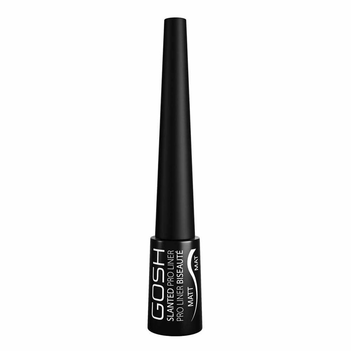 Eyeliner Gosh Copenhagen Slanted Nº 002-Matte Black 3 ml