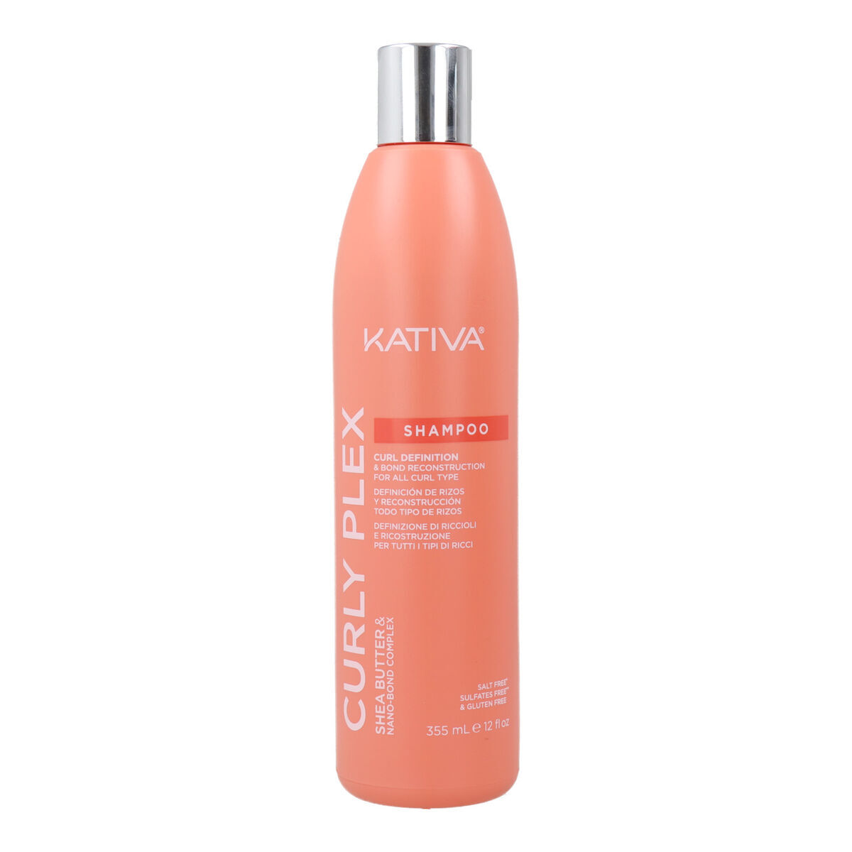 Shampoo for Curly Hair Kativa KATIVA CURLY PLEX 355 ml