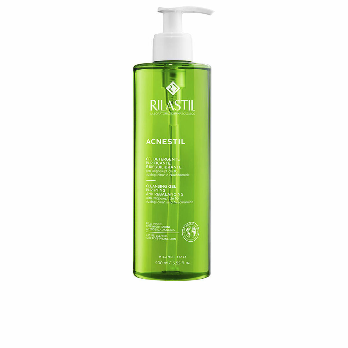 Facial Cleansing Gel Rilastil ACNESTIL 400 ml