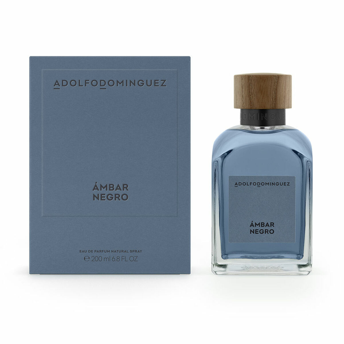 Men’s Perfume Adolfo Dominguez AMBAR NEGRO EDP 200 ml