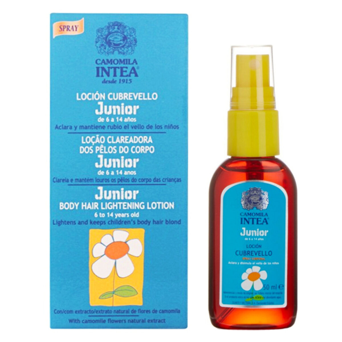 Body Hair Lightening Lotion Camomila Intea Camomila Infantil 50 ml