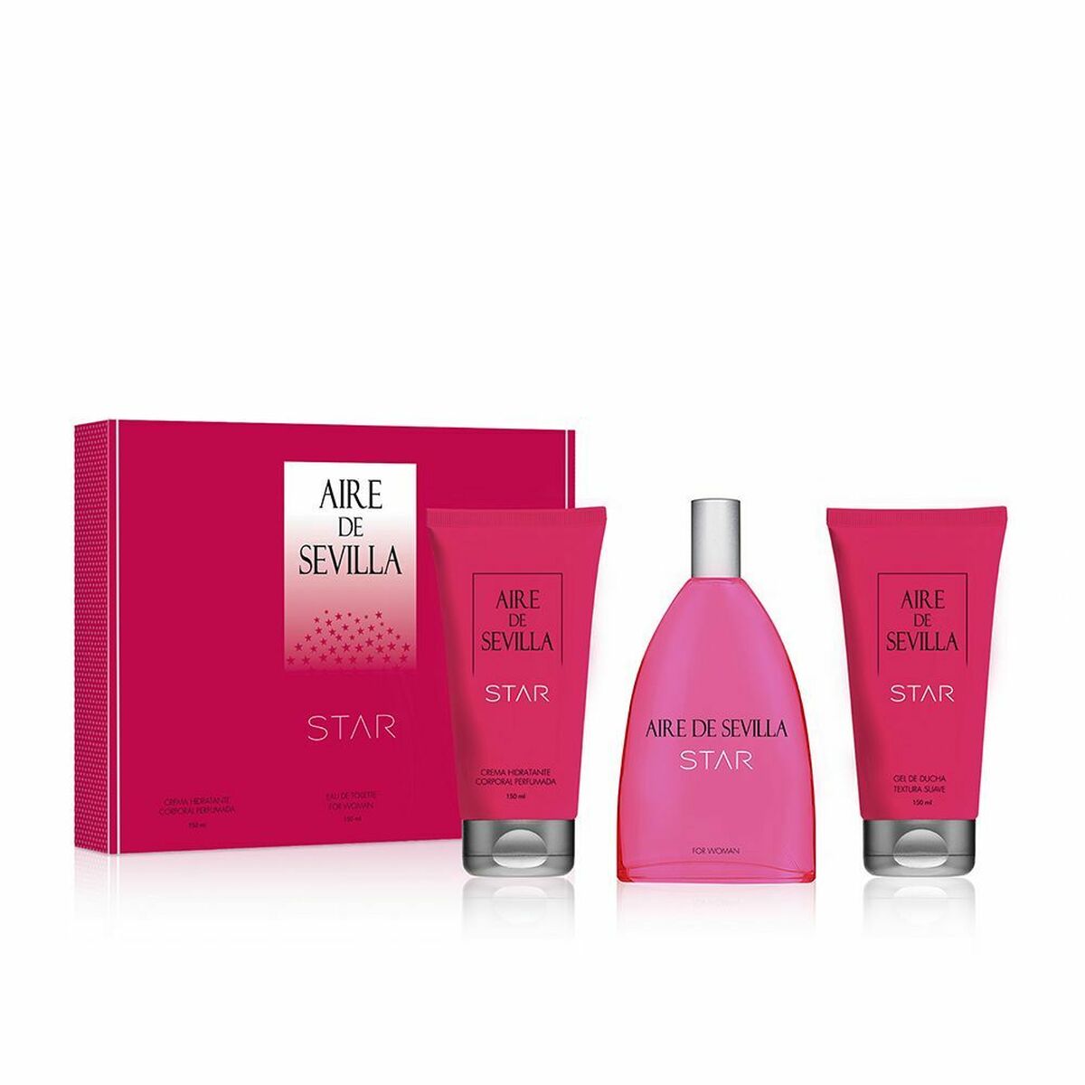 Women’s Perfume Set Aire de Sevilla Star 3 Pieces