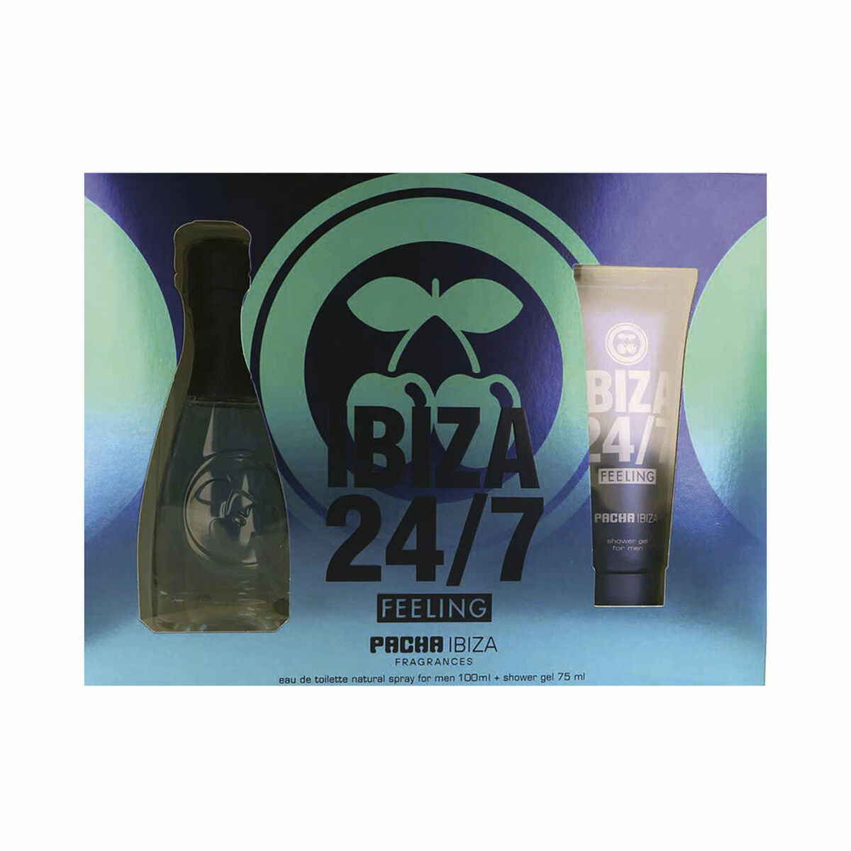 Men’s Perfume Set Pacha Ibiza 24/7 Feeling 2 Pieces