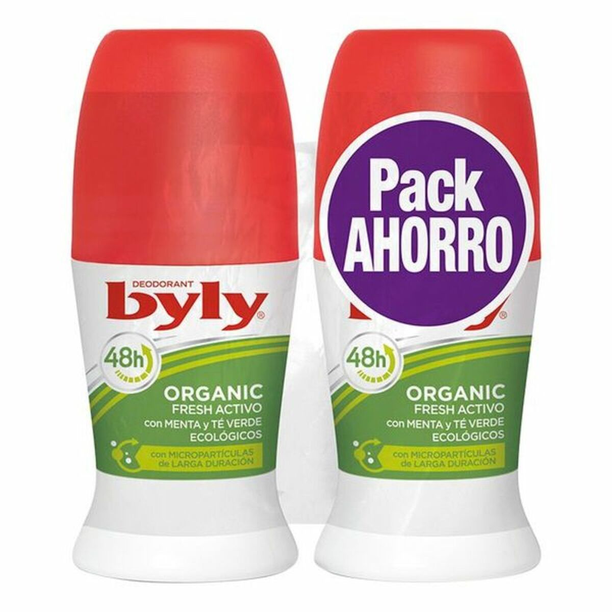 Roll-On Deodorant Byly Organic Extra Fresh On 50 ml