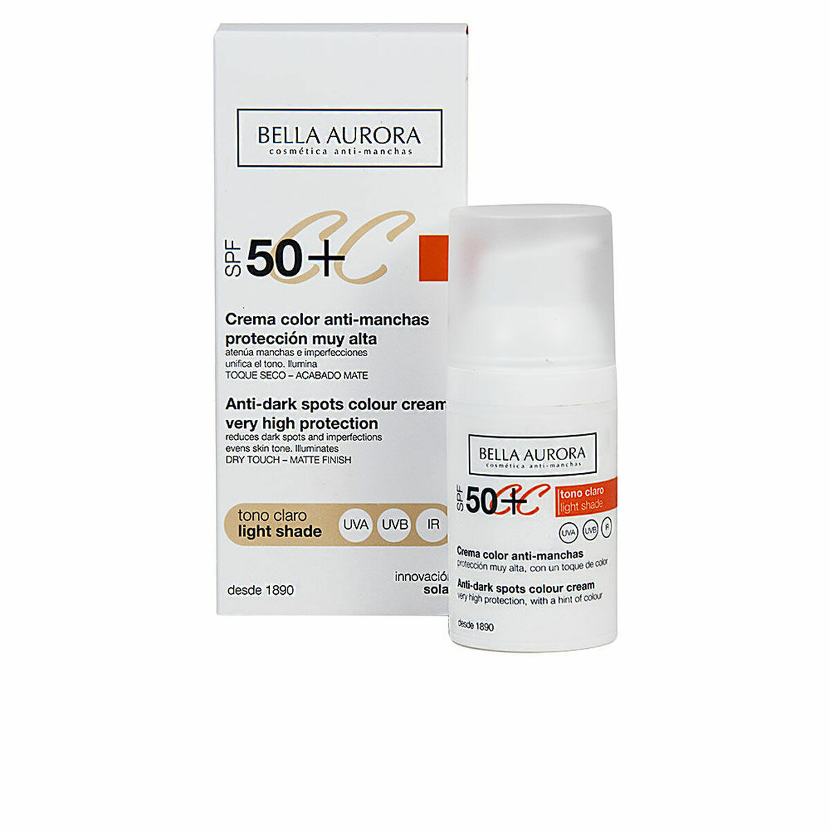 Anti-Brown Spot Cream Bella Aurora 2526113 30 ml Light Tone
