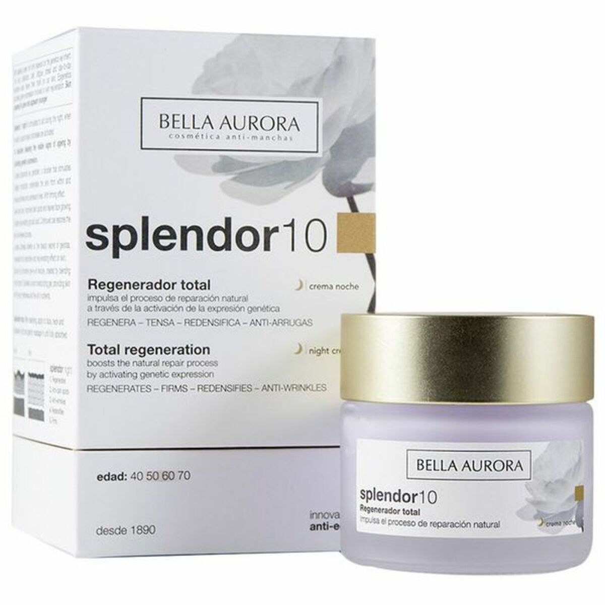 Night Cream Bella Aurora Splendor 50 ml