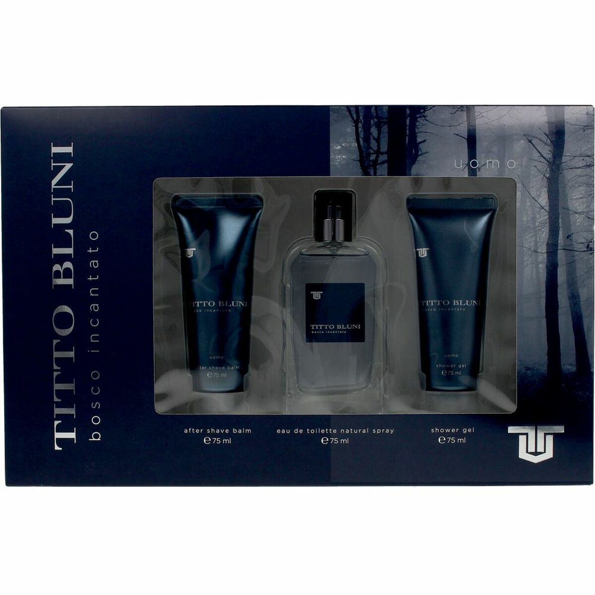 Men’s Perfume Set Titto Bluni Bosco Incantato 3 Pieces