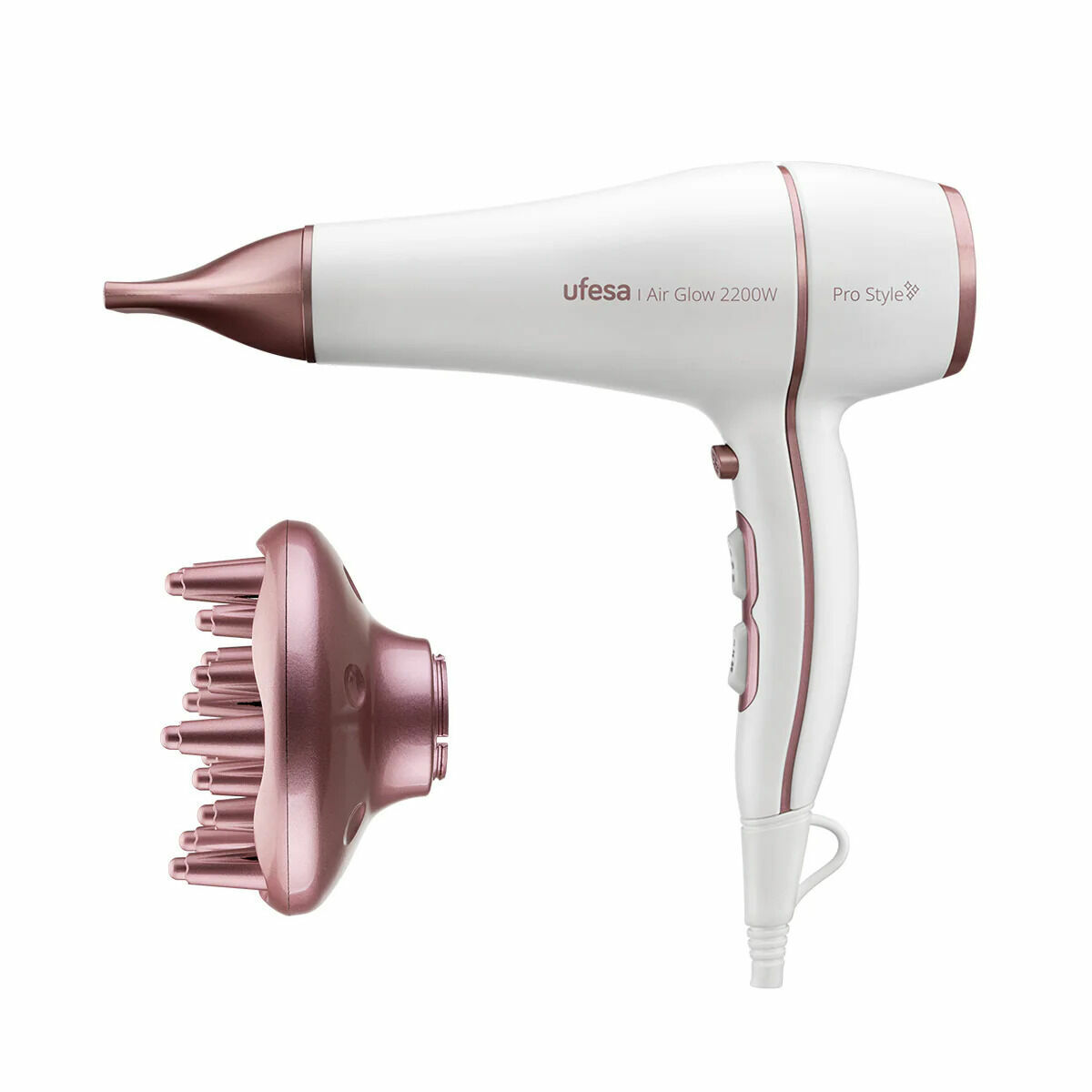Hairdryer UFESA AIR GLOW AC 2200W White 2200 W