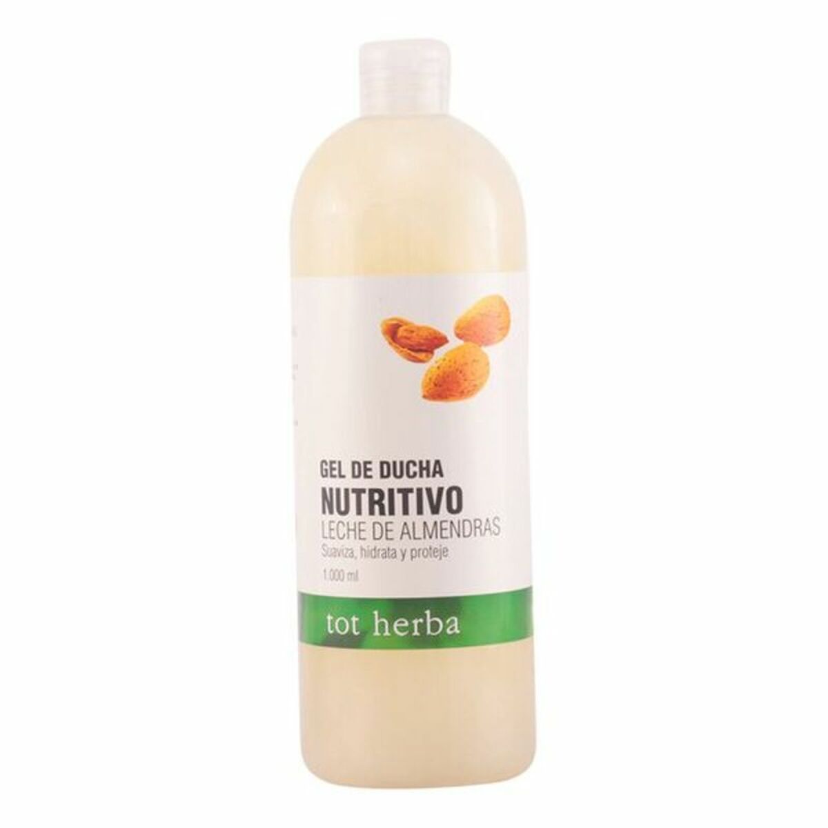 Nutritious almond milk shower gel Tot Herba Gel De Ducha Nutritivo 1 L