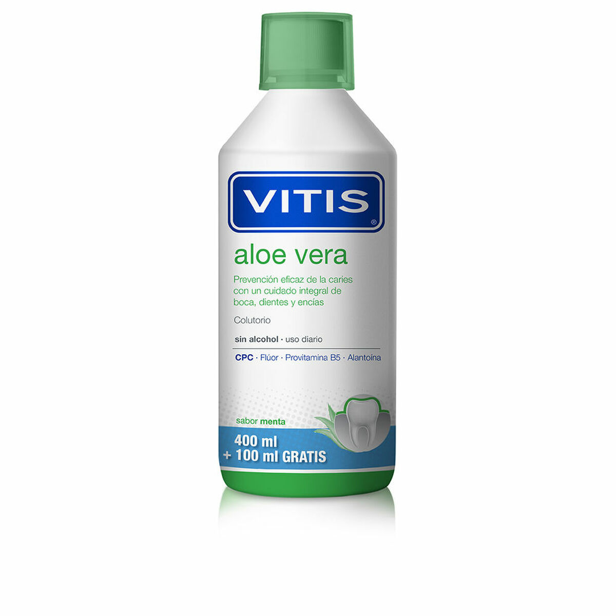 Mouthwash Vitis   Mint 500 ml Aloe Vera