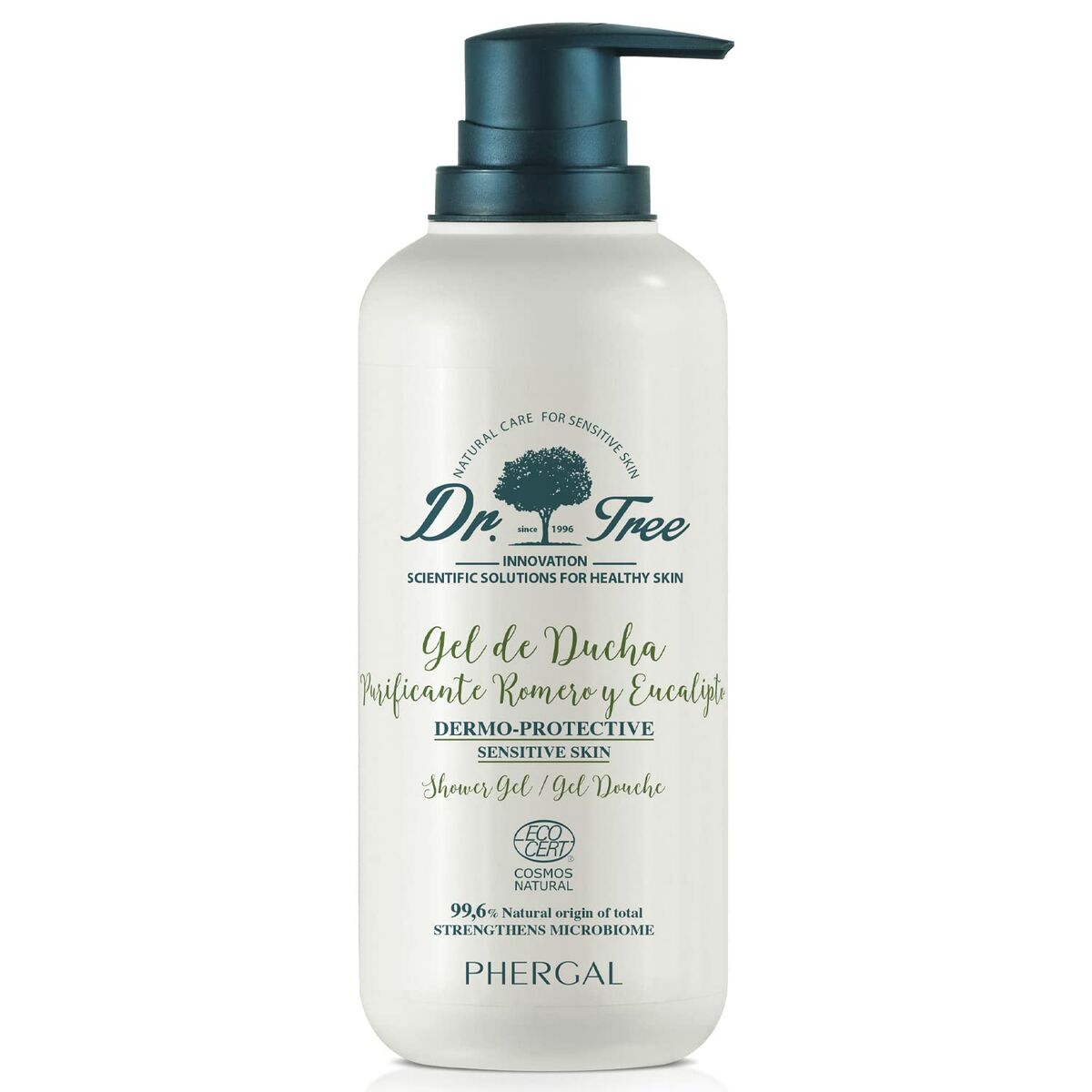 Shower Gel Dr. Tree Eco Gel De Ducha 500 ml Sensitive skin Rosemary Eucalyptus Purifying
