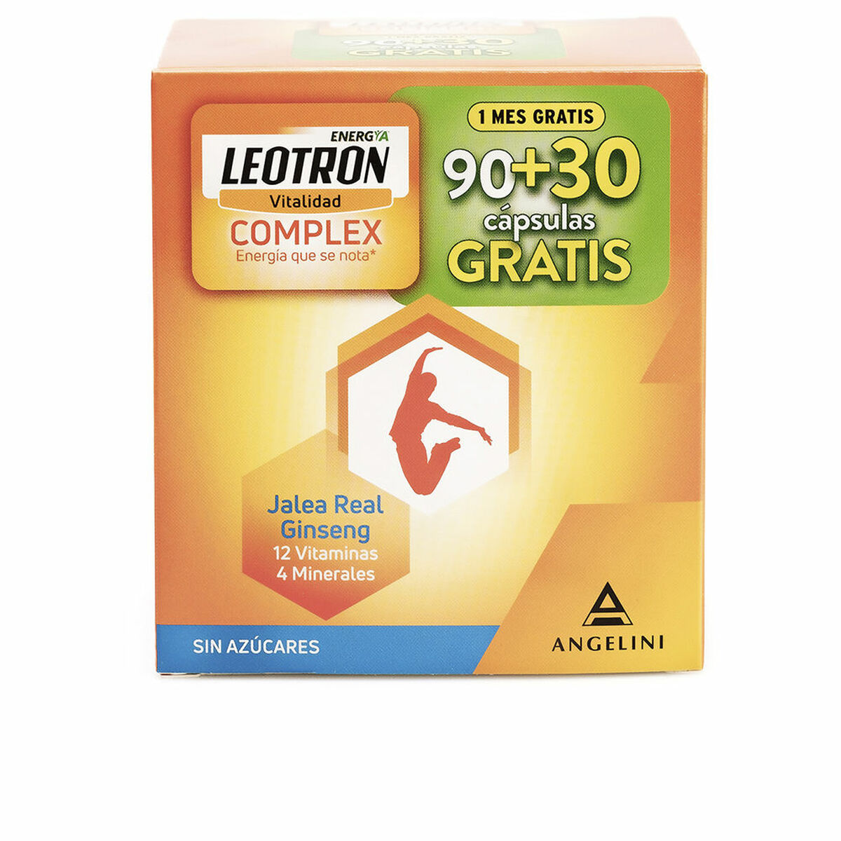 Food Supplement Leotron Leotron Complex Ginseng Royal jelly 120 Units