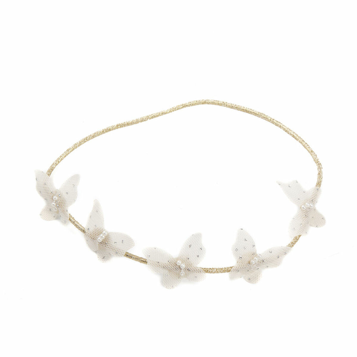 Elastic hairband Inca   Butterflies