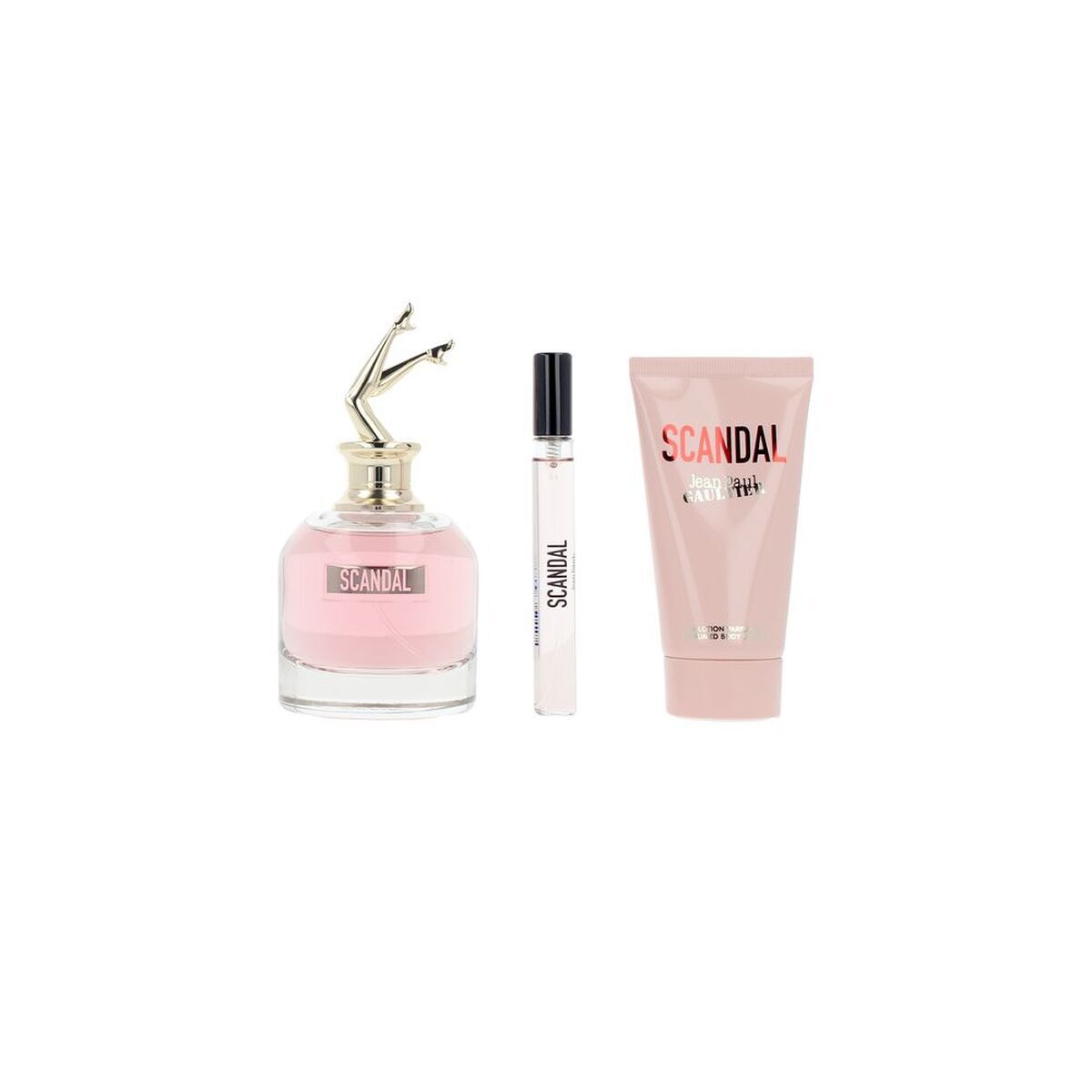 Women’s Perfume Set Jean Paul Gaultier SCANDAL 3 Pieces
