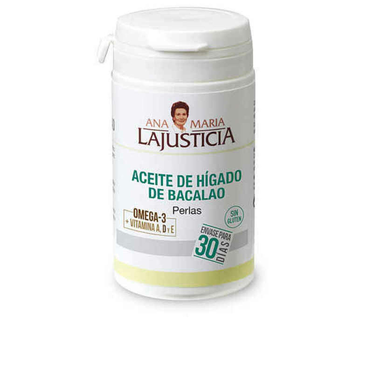 Cod Liver Oil Ana María Lajusticia Aceite De Higado De Bacalao Vitamina E