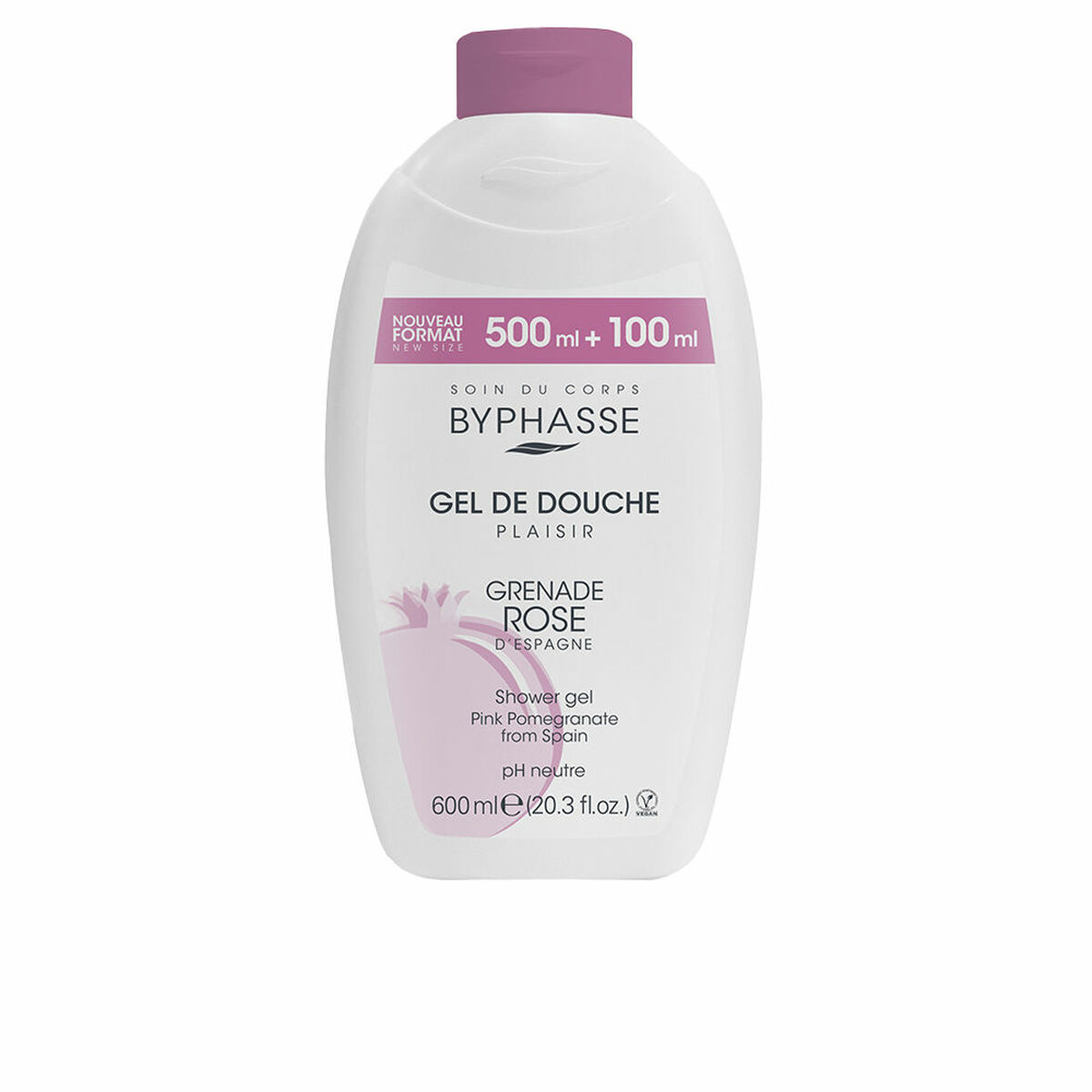 Shower Gel Byphasse PLAISIR 600 ml