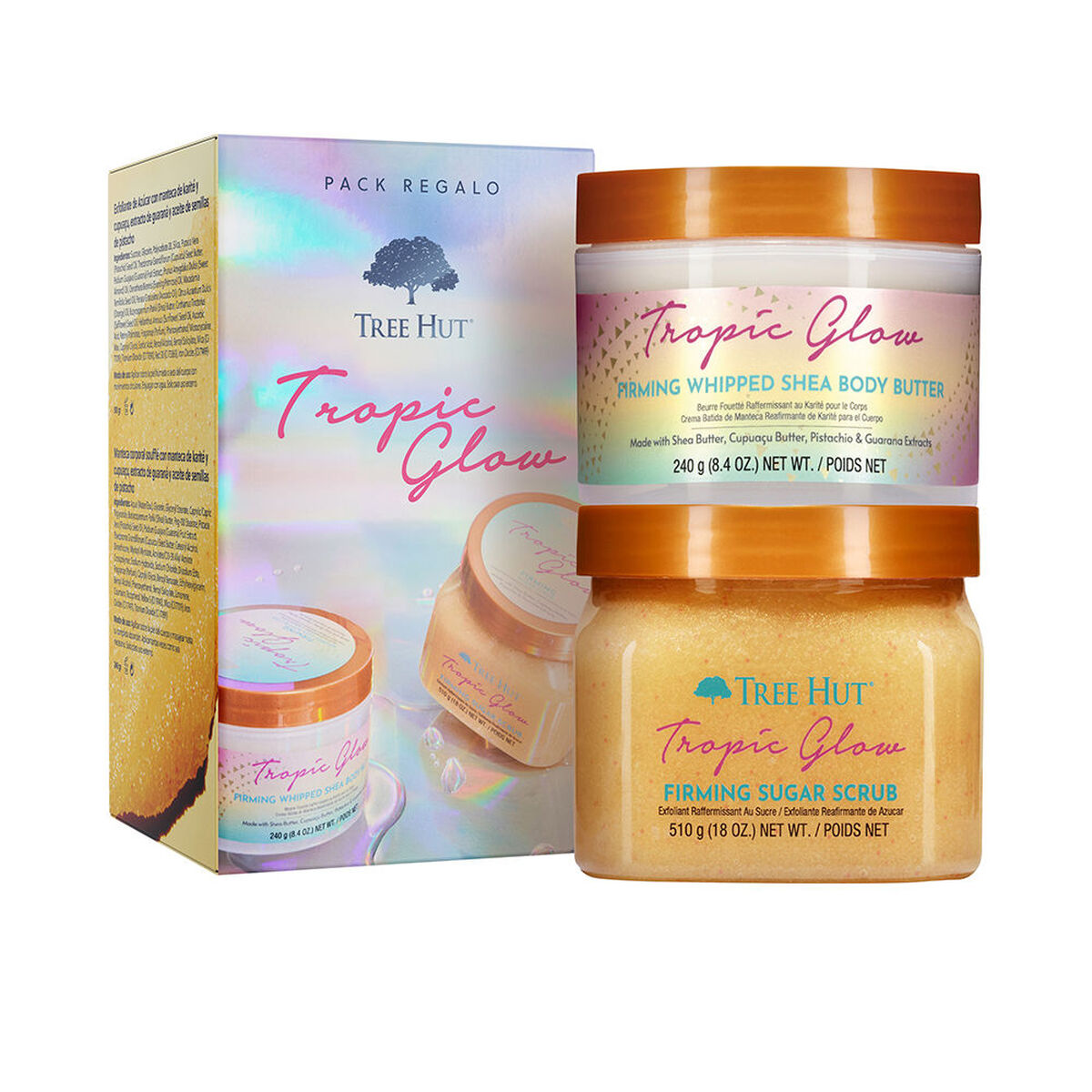 Women’s Cosmetics Set Tree Hut TREE HUT SUGAR SCRUBS 2 Pieces