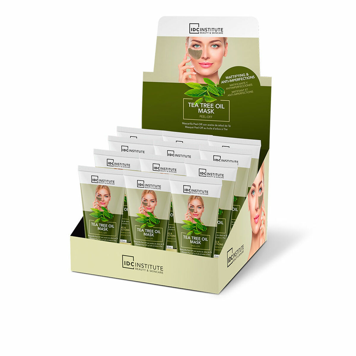 Facial Mask Peel Off IDC Institute 113218 60 ml Tea tree oil