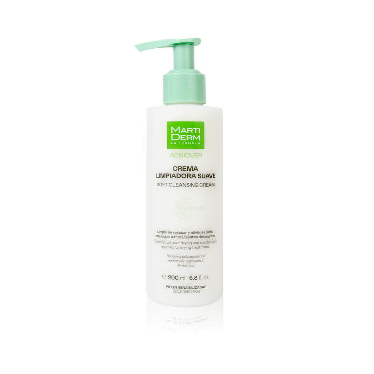 Facial Cleansing Gel Martiderm ACNIOVER 200 ml