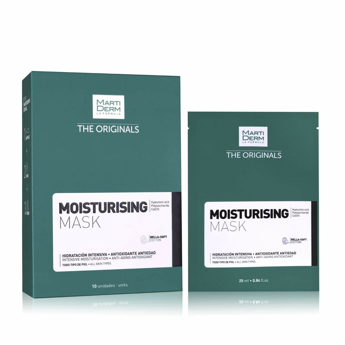 Moisturizing Facial Mask Martiderm THE ORIGINALS (10 Units)