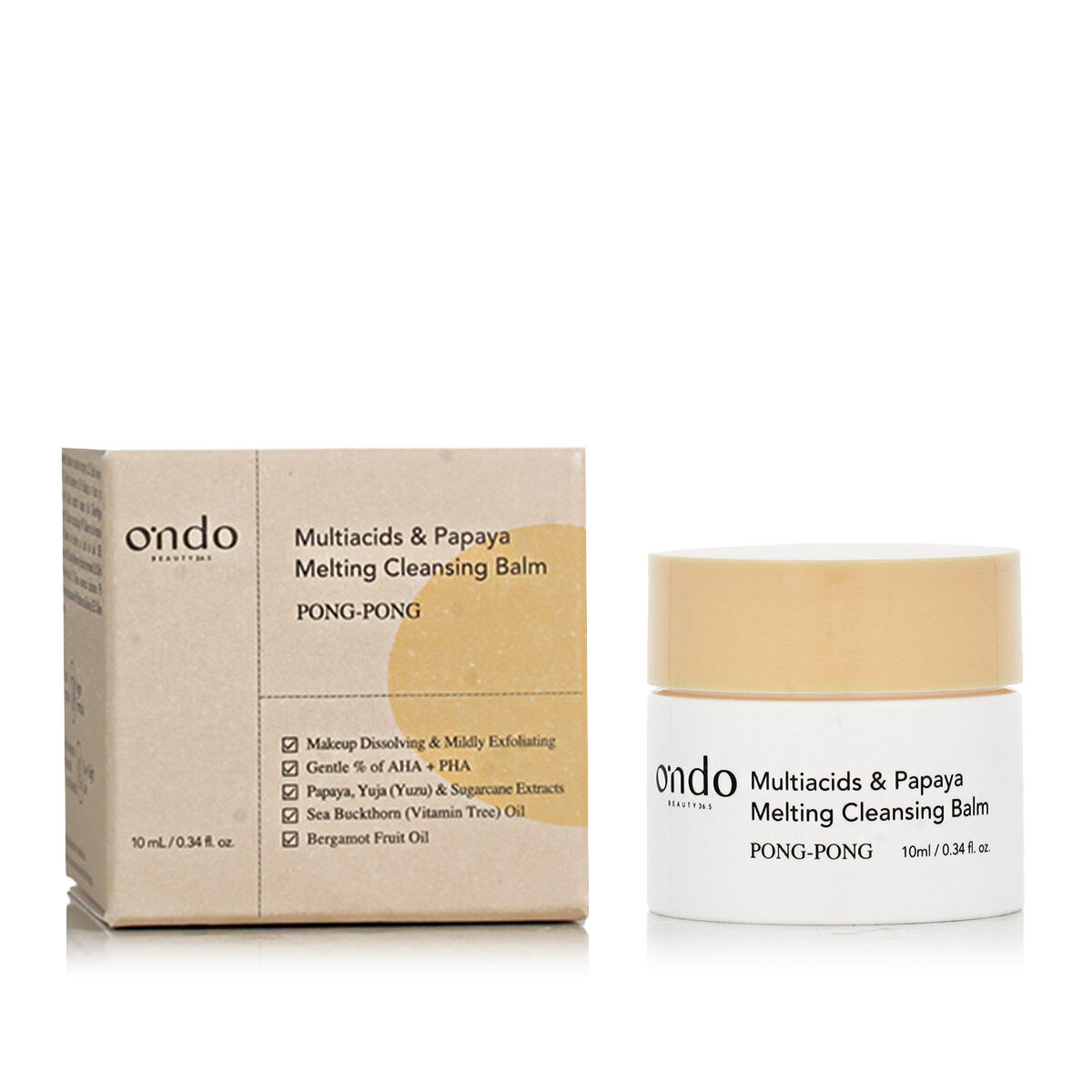 Moisturising Balm Ondo Beauty 36.5 MULTIACIDS & PAPAYA 10 ml