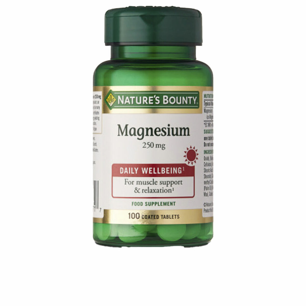Magnesium Nature’s Bounty Magnesio Magnesium 100 Units