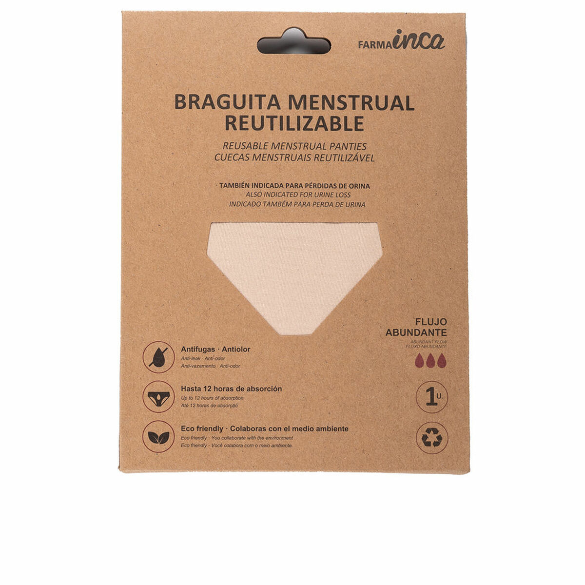 Menstrual Cup Inca BRAGUITA MENSTRUAL