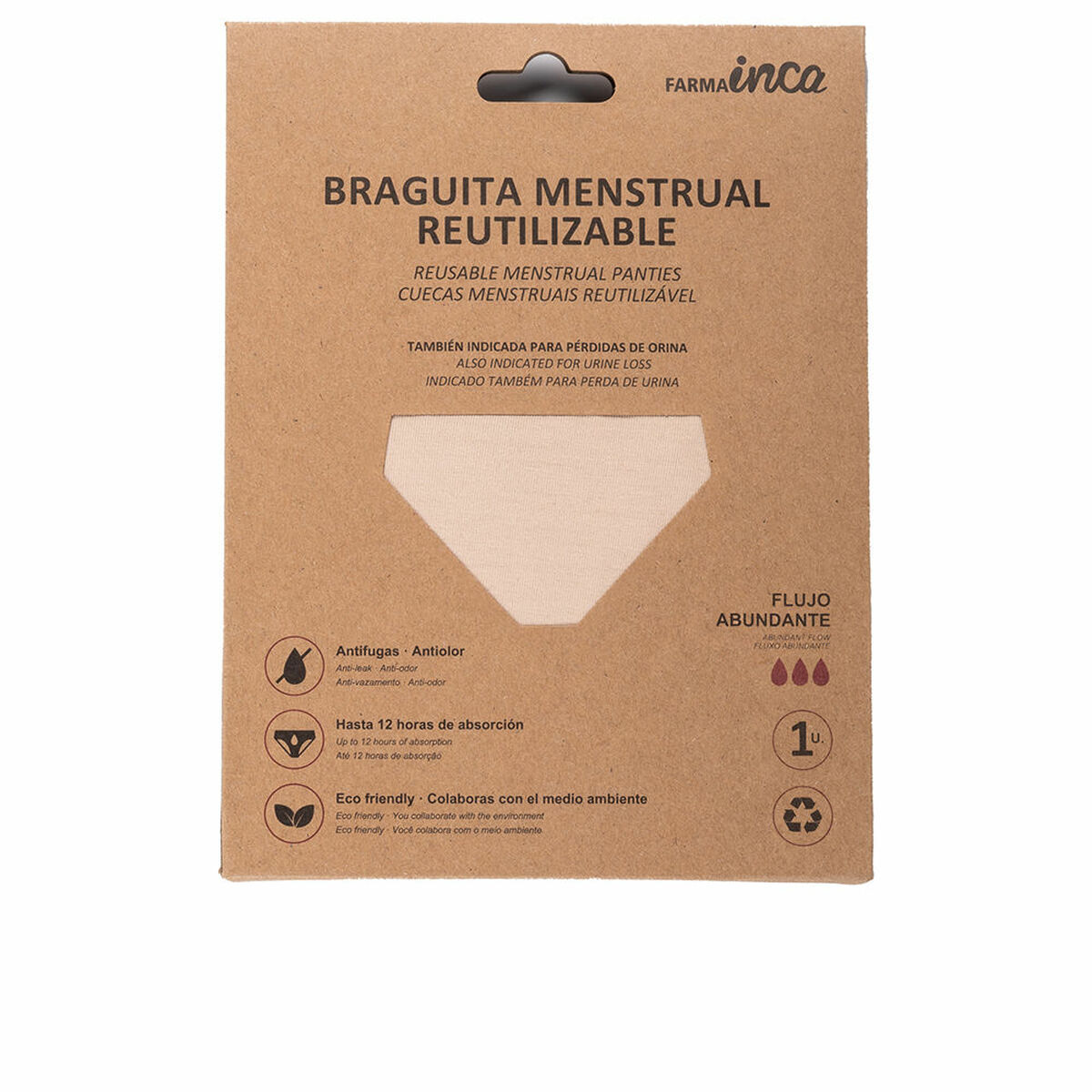 Menstrual Cup Inca BRAGUITA MENSTRUAL