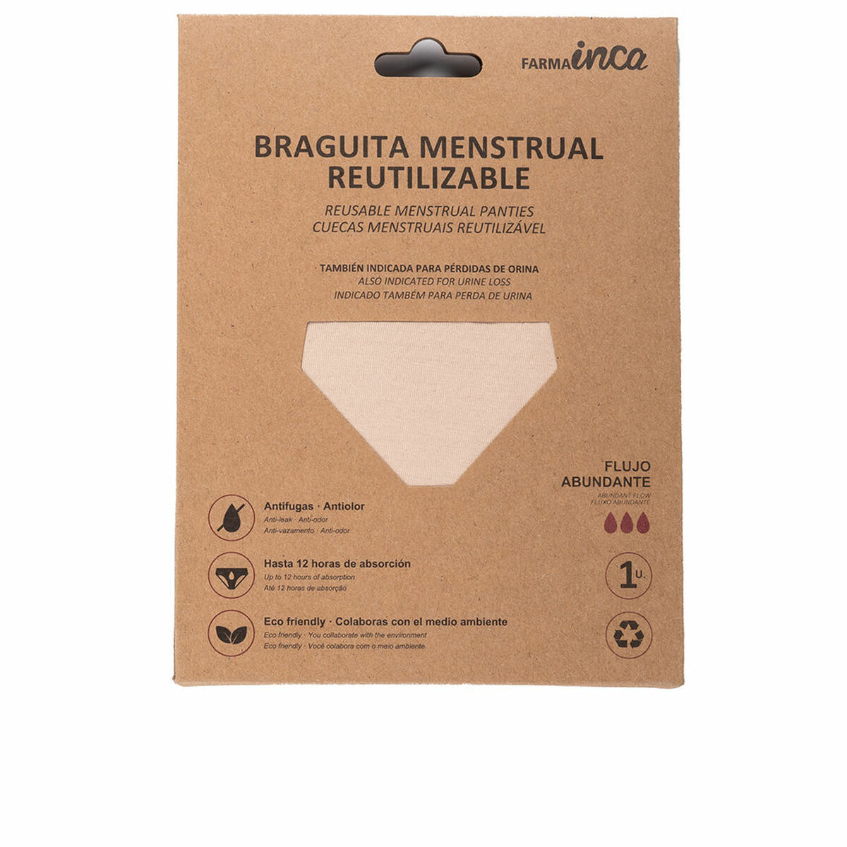 Menstrual Cup Inca BRAGUITA MENSTRUAL