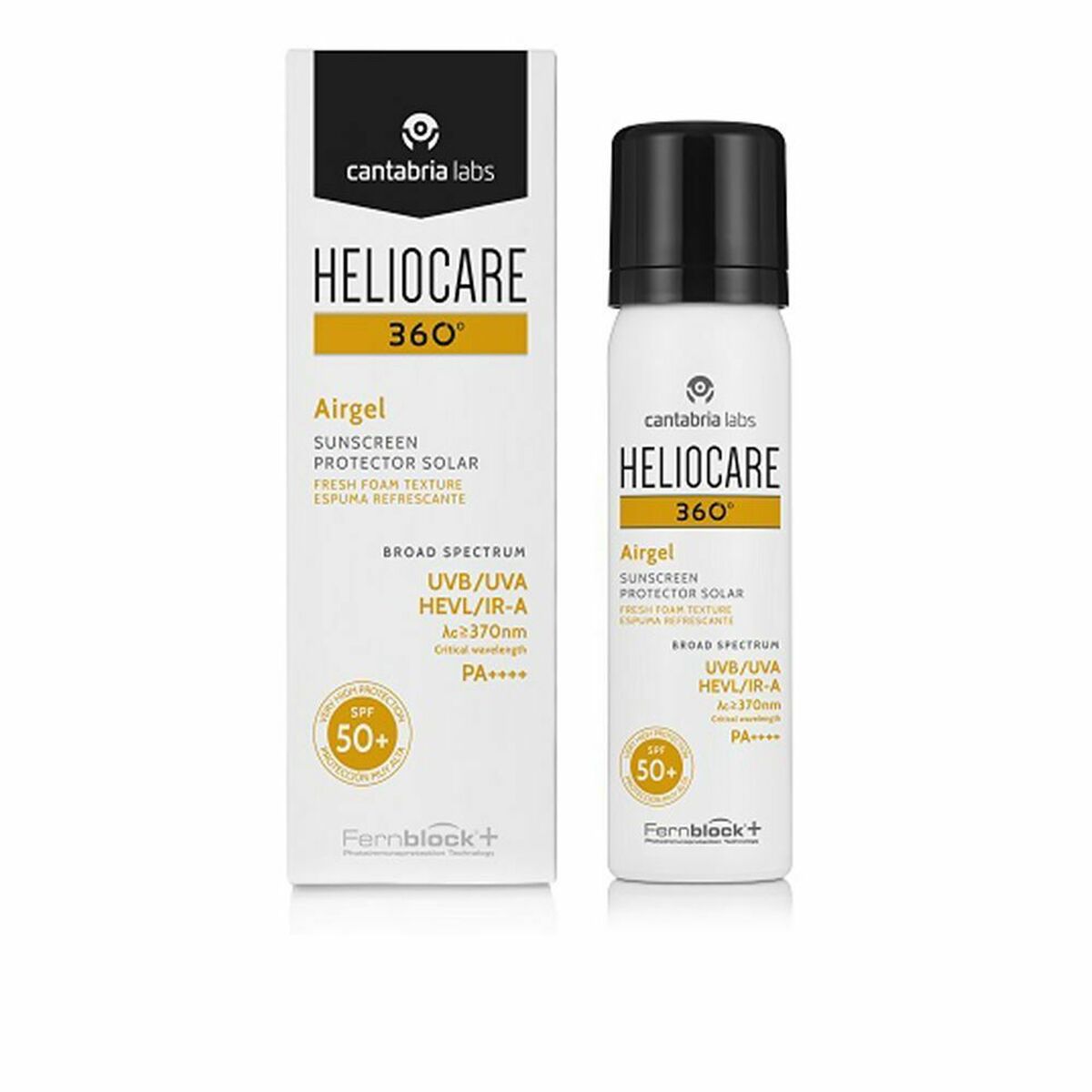 Facial Sun Cream Heliocare Airgel Spf 50+ 60 ml Photo Immune Protector