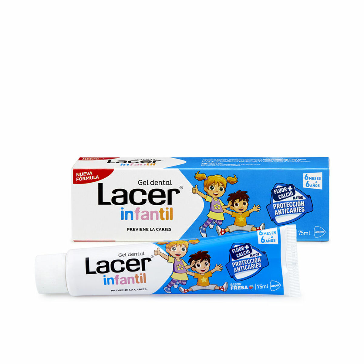 Toothpaste Lacer Infantil 75 ml Children’s Strawberry