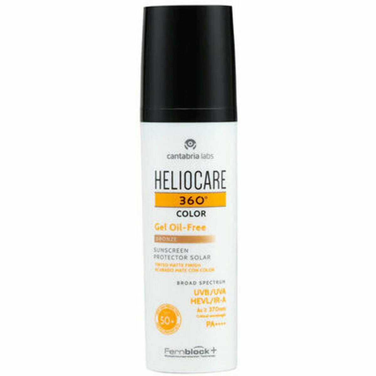 Sun Protection with Colour Heliocare Color Bronze Spf 50 Spf 50+ 50 ml