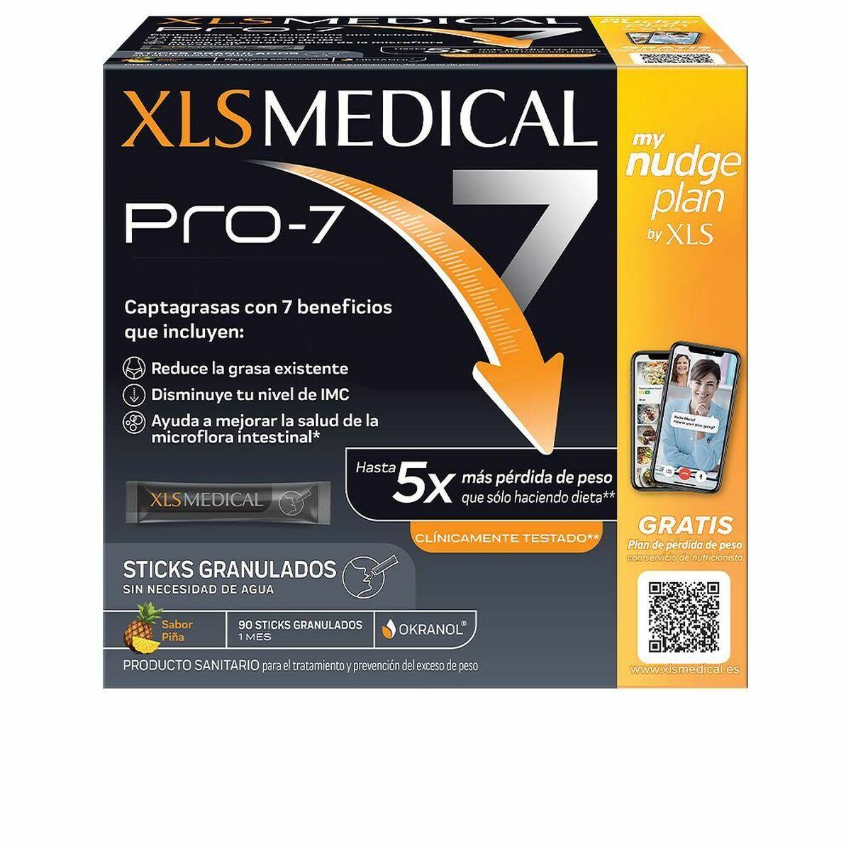 Fat burning XLS Medical Pro-7 Pineapple 90Units