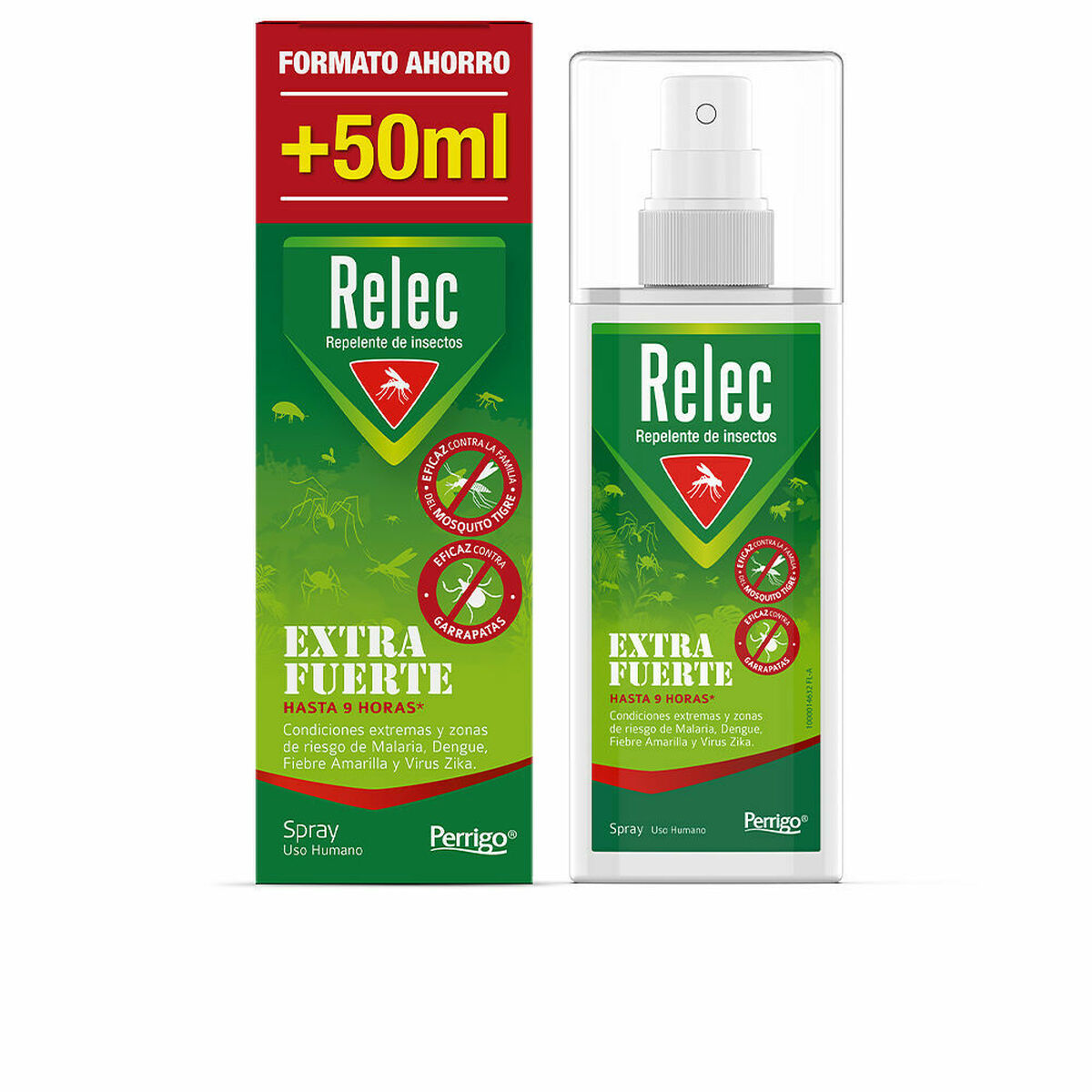Insect repellant Relec Relec Xl 125 ml Spray Extra strong XL