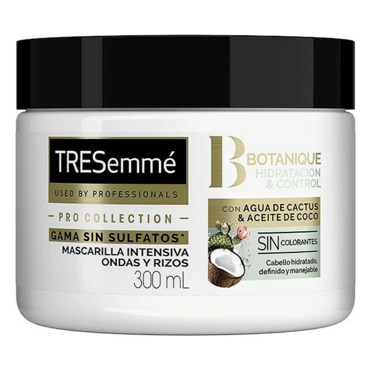 Hair Mask Tresemme Botanique Agua Cactus Coco 300 ml