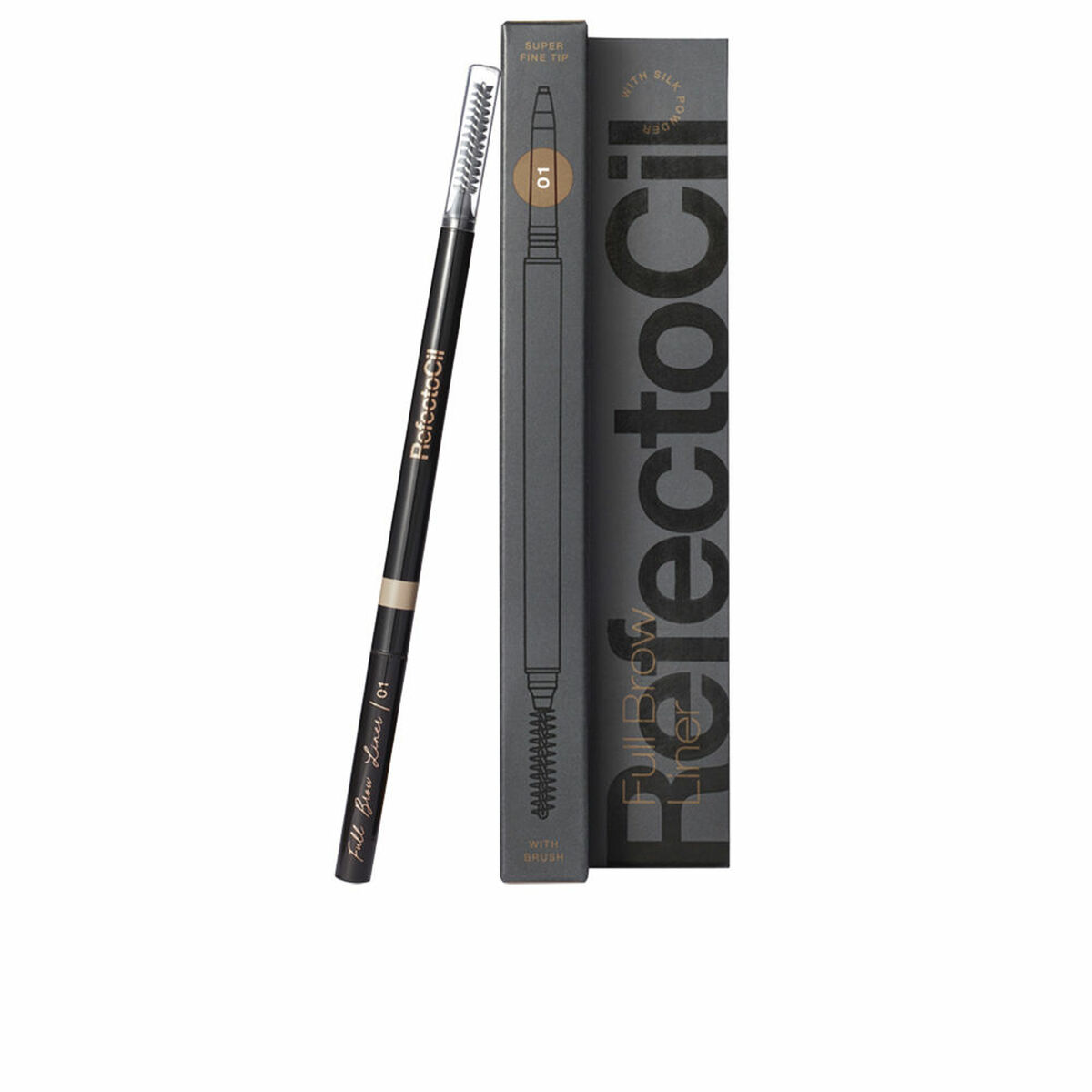 Eyebrow Pencil RefectoCil Full Brow Liner nº1 Nº 1 Light Brown