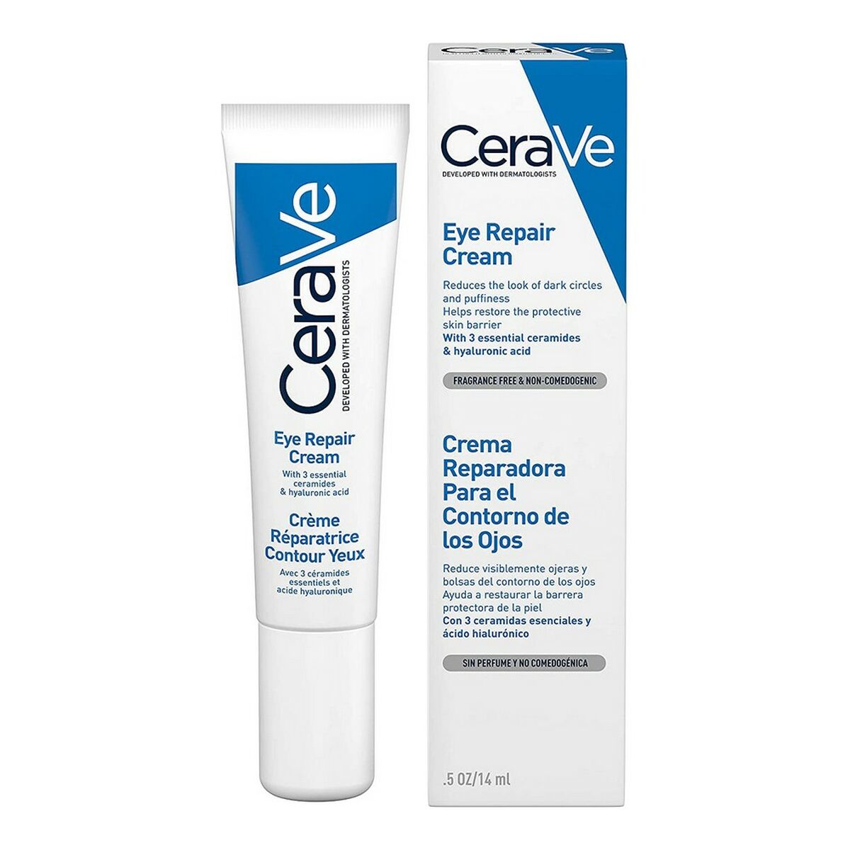 Cream for Eye Area CeraVe Eye Repair Cream 14 ml
