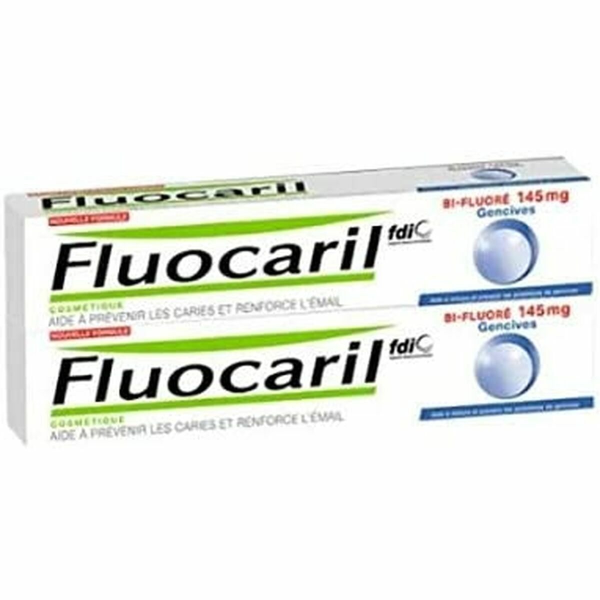Gum care toothpaste Fluocaril Fluoré 75 ml 2 x 75 ml