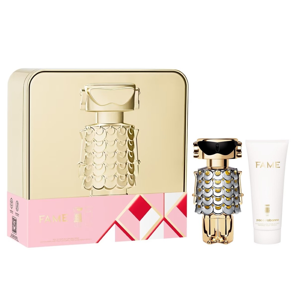 Women’s Perfume Set Paco Rabanne Fame 2 Pieces