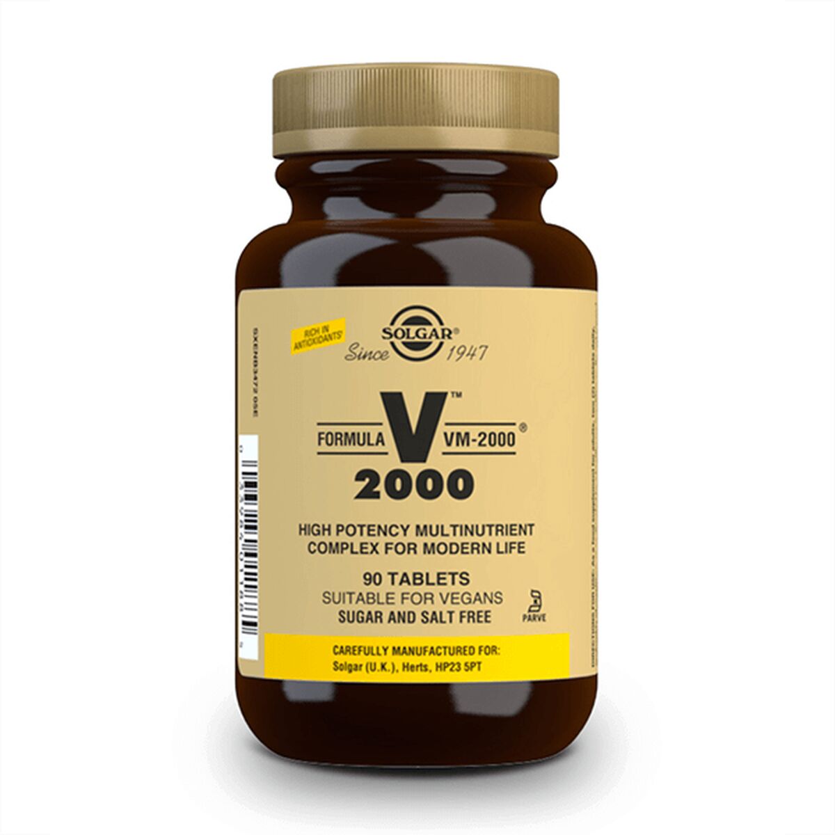 VM 2000 Formula Solgar REFUERZO INMUNITARIO SOLGAR 90Units