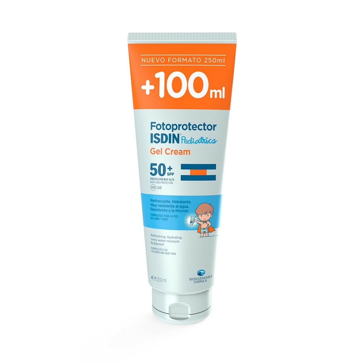 Sun Screen Gel Isdin Fotoprotector Pediatrics Spf 50 250 ml Children’s