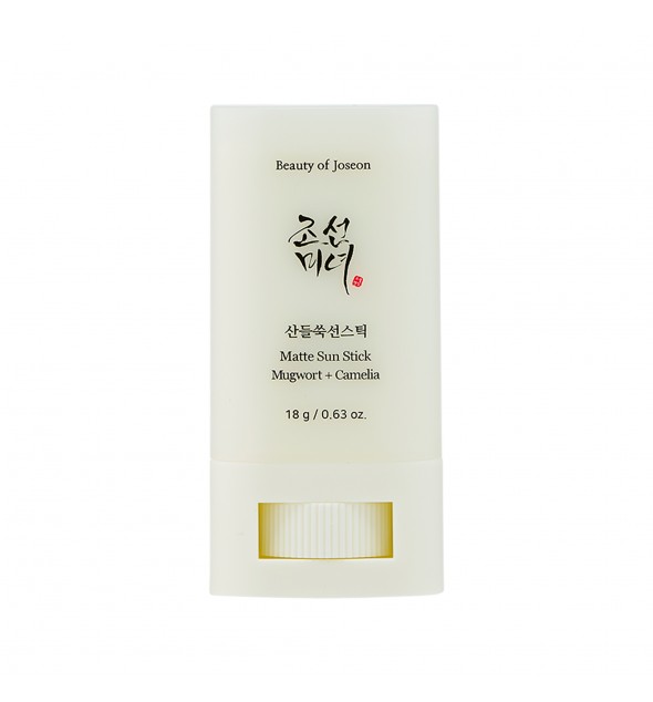 Beauty of Joseon Matte Sun Stick: Mugwort + Camilia (spf 50+ Pa++++)