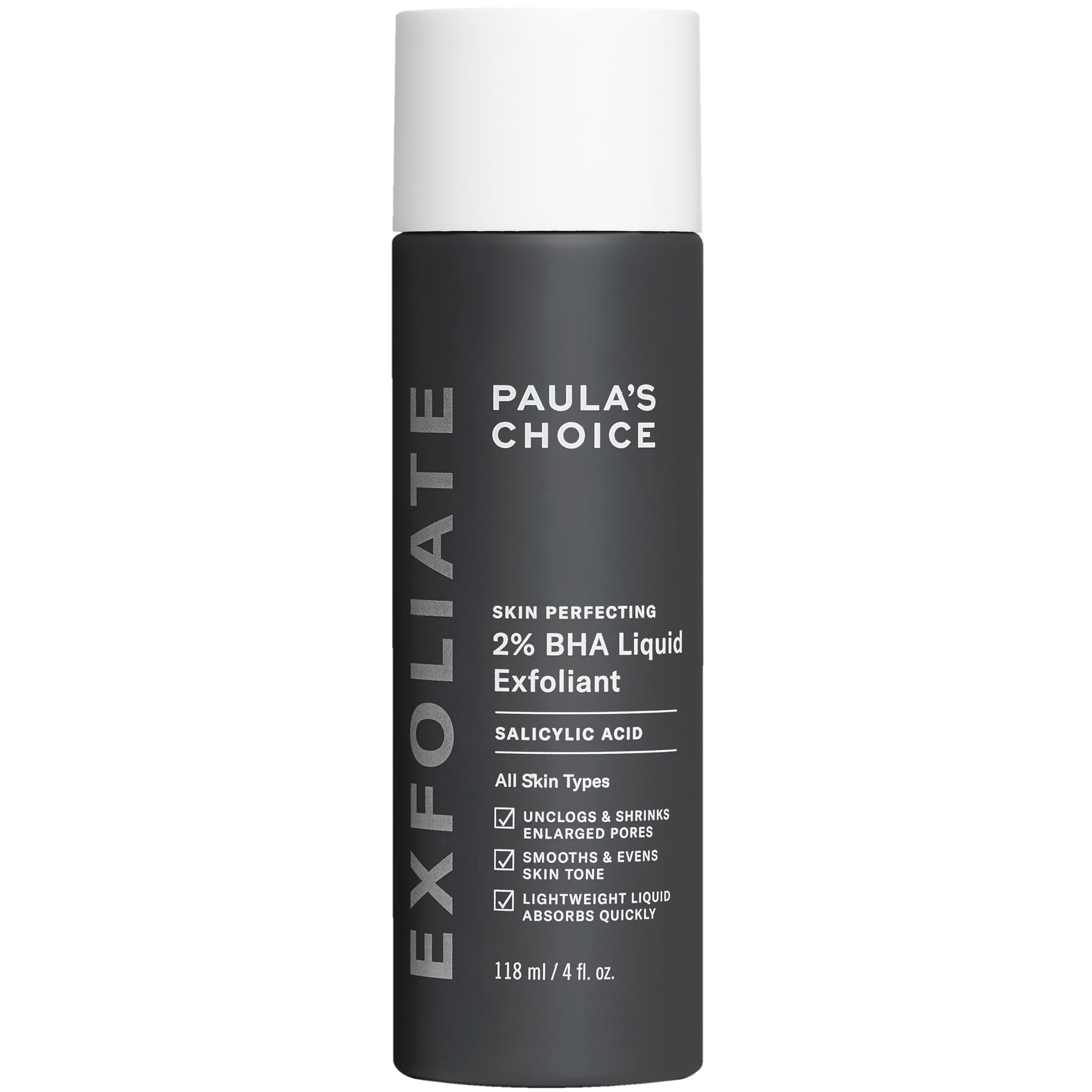Paula’s Choice Skin Perfecting 2% BHA Liquid Exfoliant Salicylic Acid Peel for Face 118ml